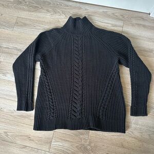 Lululemon Athletica Bring The Cozy Turtleneck Sweater in Black
